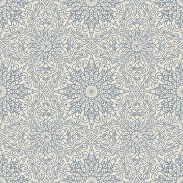 Seamless background  Eastern style Stock Illustration