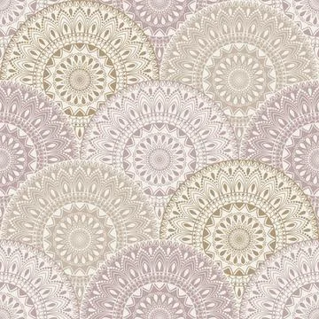 Seamless background  Eastern style Stock Illustration