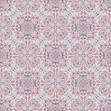 Seamless background  Eastern style Stock Illustration