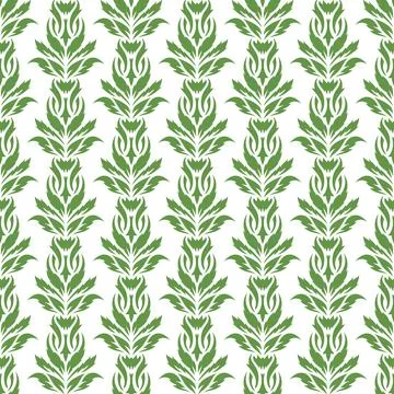 Seamless background with a floral pattern.  Stock Illustration