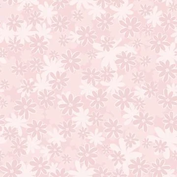 Seamless background with floral patterns Stock Illustration
