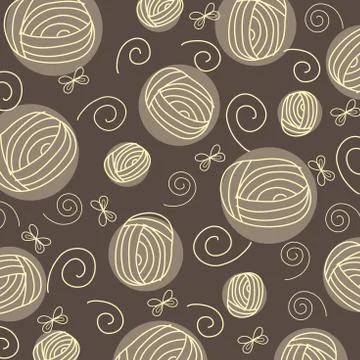 Seamless background with flowers Stock Illustration