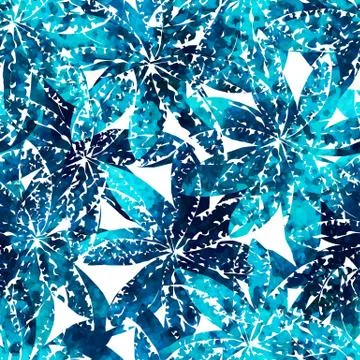 Seamless background with flowers Stock Illustration