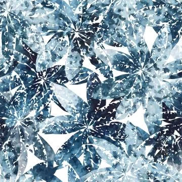 Seamless background with flowers Stock-Illustration