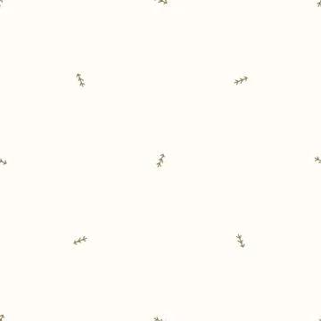 Seamless background forest tree gender neutral baby pattern. Simple whimsical Stock Illustration