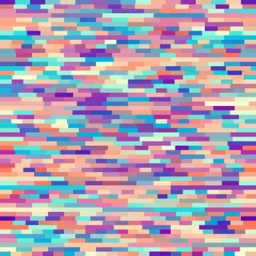 Seamless background. Geometric abstract brick vector pattern. イラスト素材