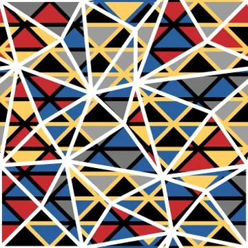 Seamless background. Geometric abstract diagonal vector pattern. 스톡 일러스트