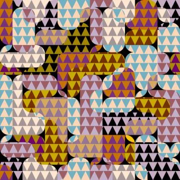 Seamless background. Geometric abstract diagonal vector pattern. Stock Illustration