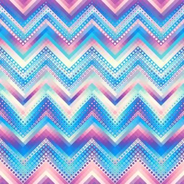 Seamless background. Geometric abstract diagonal pattern in low poly pixel ar Stock Illustration
