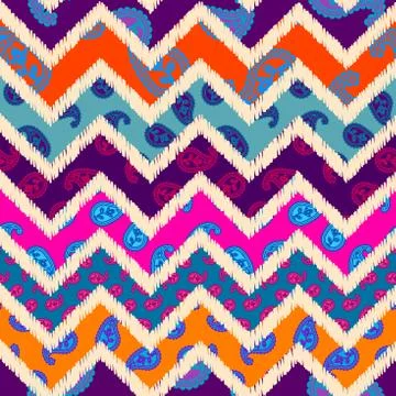 Seamless background. Geometric abstract diagonal pattern in low poly pixel ar Illustrazione stock