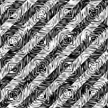 Seamless background. Geometric abstract diagonal vector pattern. 스톡 일러스트