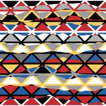 Seamless background. Geometric abstract diagonal vector pattern. Illustrazione stock