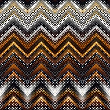 Seamless background. Geometric abstract diagonal pattern in low poly pixel ar Illustrazione stock