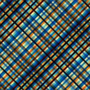 Seamless background. Geometric abstract diagonal pattern in low poly pixel ar 스톡 일러스트