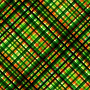 Seamless background. Geometric abstract diagonal pattern in low poly pixel ar Illustrazione stock