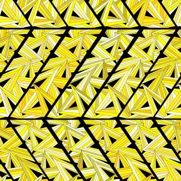 Seamless background with geometric pattern. Shape triangles Stock Illustration