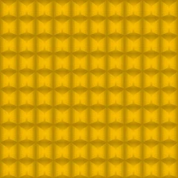 Seamless background from gold blocks. Stock Illustration