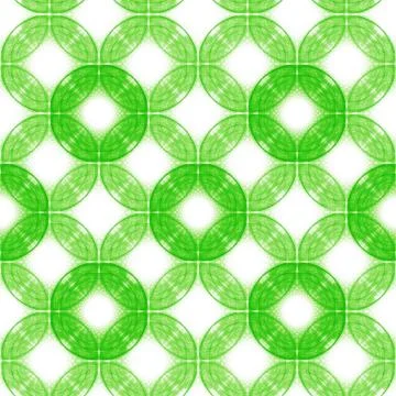 Seamless background of green circles Stock Illustration