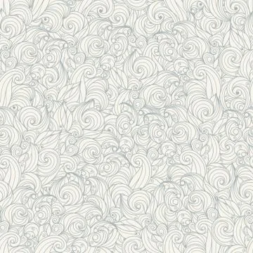 Seamless background Hand drawn  doodle Stock Illustration