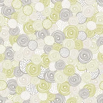 Seamless background Hand drawn  doodle Stock Illustration