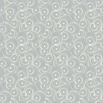 Seamless background Hand drawn  doodle pattern Stock Illustration