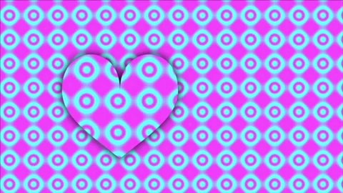 Seamless background with hearts Stock Footage 248914345