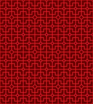 Seamless background image of Chinese window tracery square check geometry l.. Stock Illustration