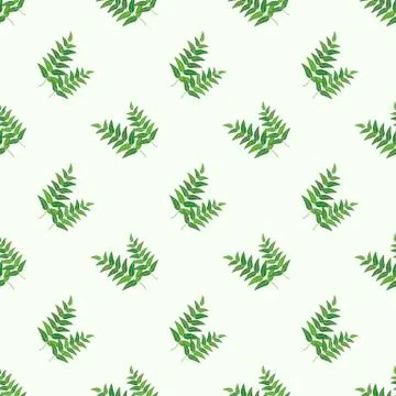 Seamless background image colorful vegetable food ingredient curry leaf Illustrazione stock