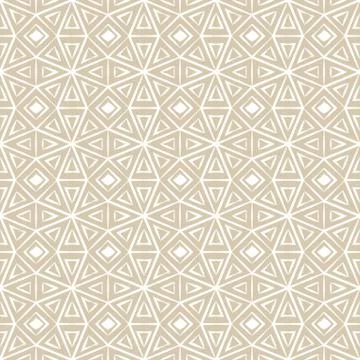 Seamless background image of octagon triangle check cross geometry Illustrazione stock