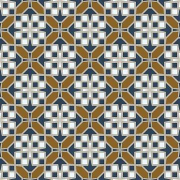 Seamless background image of square cross geometry pattern. Illustrazione stock