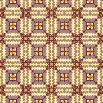 Seamless background image of vintage elegant purple sawtooth geometry pattern Illustrazione stock