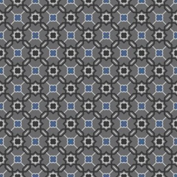Seamless background image of vintage polygon star shape geometry pattern. Stock Illustration