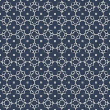 Seamless background image of vintage repeat round cross geometry line pattern Illustrazione stock