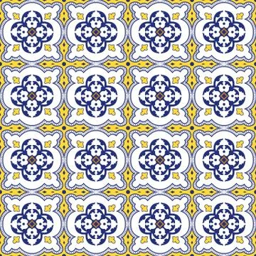 Seamless background image of vintage round curve dot line pattern. 스톡 일러스트