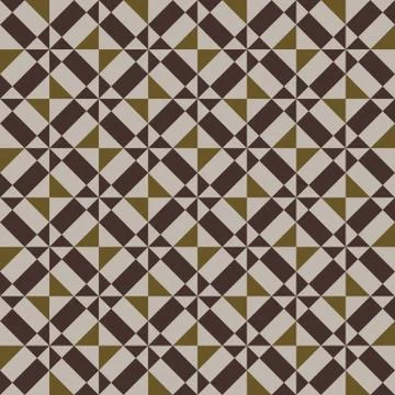 Seamless background image of vintage triangle geometry pattern. Stock Illustration