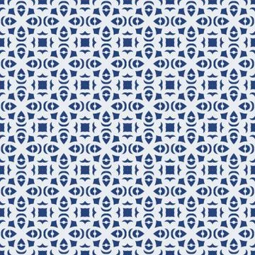 Seamless background image of water drop shape geometry kaleidoscope pattern. Stock Illustration