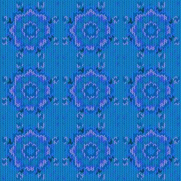 Seamless background with a knitted texture, imitation of wool. A variety of d Stock Illustration