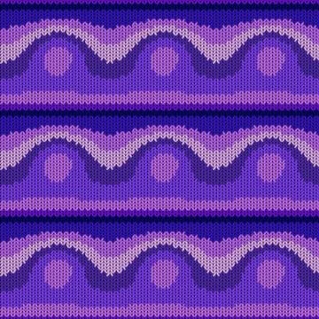 Seamless background with a knitted texture, imitation of wool. A variety of d Stock Illustration