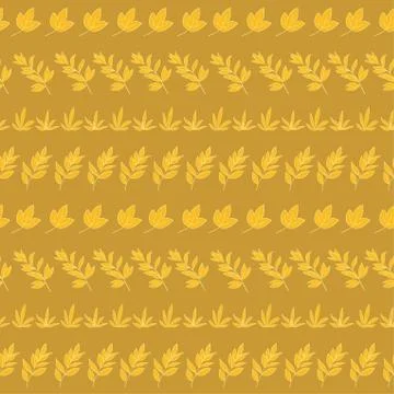 Seamless background, leaves Stock Illustration