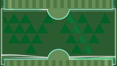 Seamless background loop for digital menu for take away clear in green Stock Footage 121094811