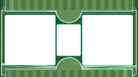 Seamless background loop for digital menu for take away with three text panel Stockbeeldmateriaal 121094826