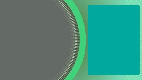 Seamless background loop for digital signage with single text block green Stockbeeldmateriaal 121093629