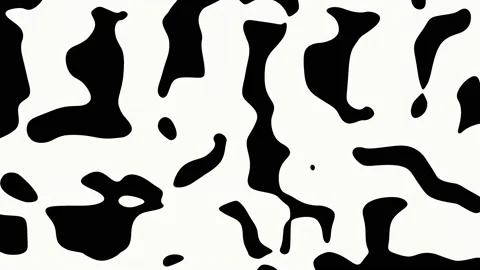 Seamless  background for loop playback. Black and white iridescent liquid. Stock Footage 227345801