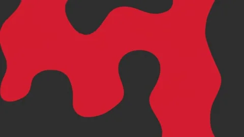 Seamless  background for loop playback. Black and red  liquid. Stock Footage 234538650