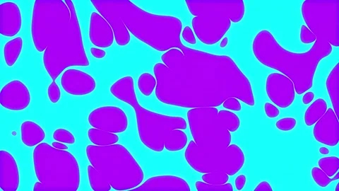 Seamless  background for loop playback. Blue-purple iridescent neon liquid. Stock Footage 232043999