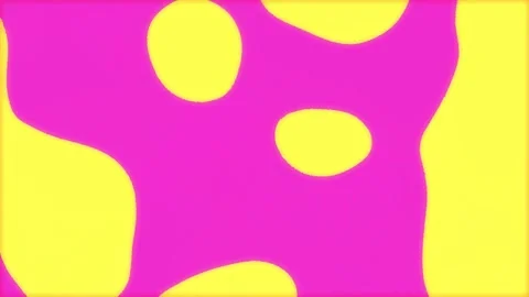 Seamless  background for loop playback. Pink and yellow  liquid. Stock Footage 263320052