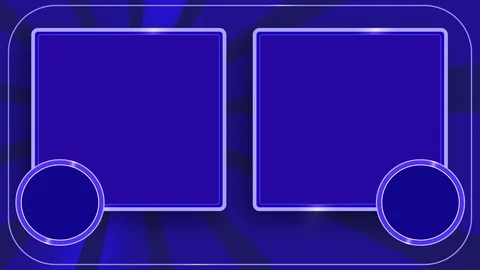 Seamless background loop for product promotion with two text blocks and two c Stock Footage 121094229