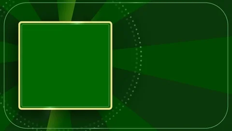 Seamless background loop for product promotion with text block green rays Stock Footage 121094420