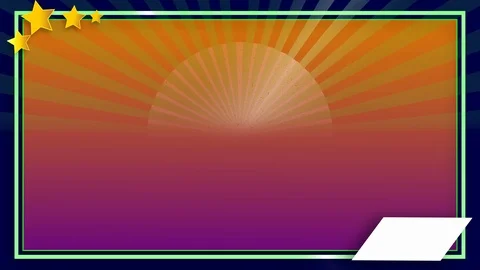 Seamless background loop for resorts evening Stockbeeldmateriaal 121093804