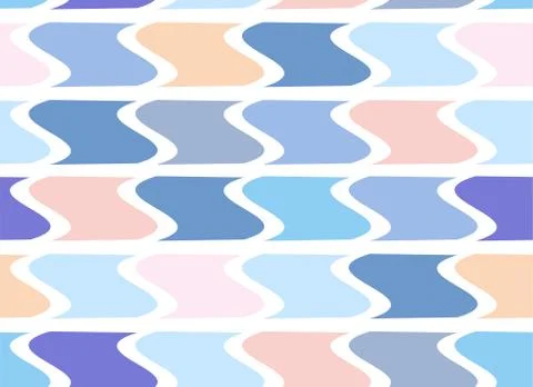 A seamless background of many multi-colored squares. Stock Illustration